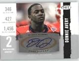 2008 Sage HIT Autographs SILVER #A98 Donnie Avery - St. Louis Rams (RC - Rookie Card Insert - Autographed Card)(Football Cards)