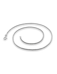 Sterling Silver Italian Box Chain 1.5MM (16", 18", 20" 22" 24" 30" Lengths)