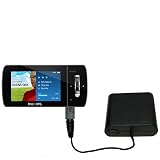Emergency AA Battery Charge Extender for the Philips Muse 16GB MP3 Video Player FullSound - Gomadic Brand w/ TipExchange Technology
