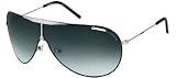 Carrera Carrera 18 Black / Ruthenium Frame/Grey Gradient Lens Metal Sunglasses