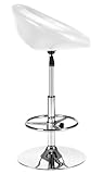 Zuo Modern Chalice Barstool, White