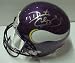 Daunte Culpepper Autographed Minnesota Vikings Replica Full Size Helmet