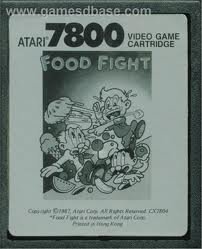 Food Fight for Atari 7800