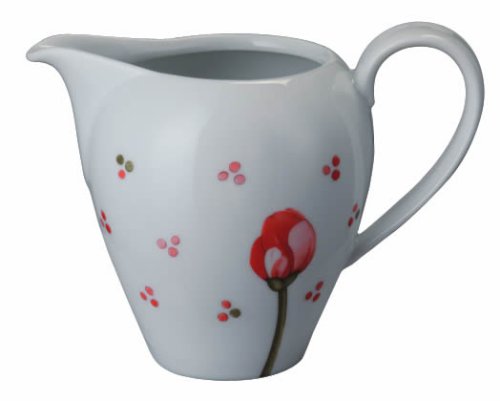 Hutschenreuther Milchk&auml;nnchen f&uuml;r 6 Pers., Form: Eve, "Pink Lady" 14430