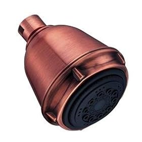 Danze D460006AC Three-Inch 400 Series Showerhead, Antique Copper