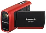 Panasonic SDR-SW20 Waterproof Flash Memory Camcorder with 10x Optical Zoom (Red)
