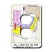 Londons Times Funny Society Cartoons - Literary Surgery - Light Switch Covers - 2 plug outlet cover
