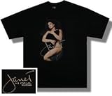 JANET JACKSON - Pillow - Black T-shirt