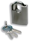 Review Helix  / Helix Locksafe XTRA Padlock Solid Brass Double Locking 2 Keys Hardened Steel 40mm Chromed Ref C05040