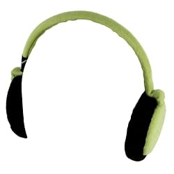 Winter Ski Earmuff Ear muff Warmer Adjustable Lime Black