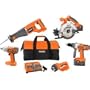 Ridgid R963 18-Volt X3 5-Piece Kit