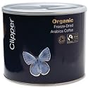 Clipper Fairtrade organic freeze dried Arabica instant coffee, 500g, TIN