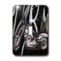Light Switch Cover Picturing Harley-Davidson® Motorcycle - single toggle switch