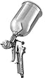 DeVilbiss Auto Refinish Products DEVGFG670 PLUS High Efficiency Gravity Feed Spray Gun