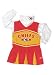 Kansas City Chiefs Youth Cheerleader Outfit, Size= Large