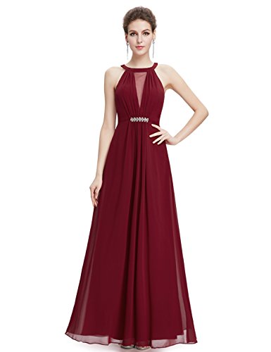 Ever Pretty Sleeveless Rhinestones Ruched Waist Formal Evening Party Dress 09995