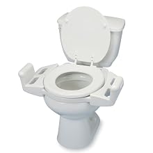Ableware 725600000 Reversible Toilet Transfer Seat