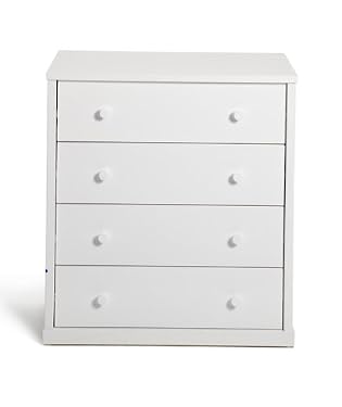 Boori Urbane 4 Drawer Chest - White