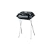 Kitchen & Housewares : Meco 3305D Black Euro Charcoal Grill With Ash Dump