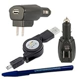 Samsung Convoy 2 U660 USB Power Kit Adaptor, USB Car Charger, USB House Cha ....