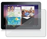 Samsung P7510 Galaxy Tab 10.1 Clear LCD Anti-Scratch Screen Protector Shield 2-in-1 Pack - By iTechCover