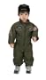 Jr Armed Forces Pilot Suit w/ Helmet Infant Costume Age 18mo. (BAFP-18)