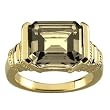 14K Yellow Gold Lemon Quartz Ring