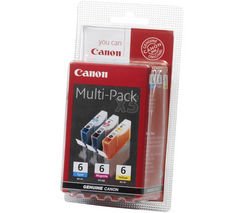 Triple pack CANON BCI-6 Yellow, Cyan, Magenta 