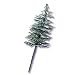Evergreen Trees for Cake Decorating - 12 ct