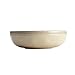 Rachael Ray Cucina Dinnerware 4-Piece Stoneware Fruit Bowl Set, Almond Cream