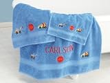 Construction Vehicles Luxury Towel Set