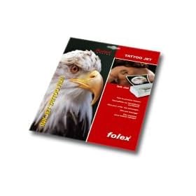 AC - FOLEX 5 feuilles A4 jet d'encre de tatouage de film: pour cr�er un tatouage auto-con�u pour application sur la peau (film agr�able � la peau) Le film est en format A4 et peut g�rer n'importe quelle taille � couper! Tout aussi id�al pour les verres de d�coration, tasses, bougies, boules de No�l, les oeufs de P�ques, miroirs, fen�tres, bois,....