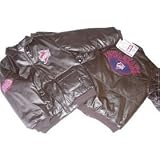 Iowa State Cyclones NCAA Youth/Kids Pleather Bomber Jacket