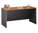 Review Bush Office Furniture  / Natural Cherry and Graphite Gray 60'' Credenza Series C Natural Cherry Collection by Bush Office Fur