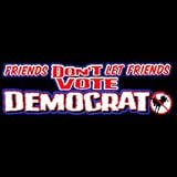 Republican Men's T-Shirt : Freinds Don't Let Friends Vote Democrat