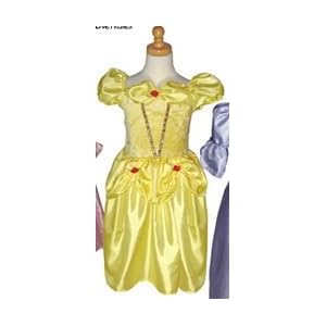 Little Adventures Simply Princess Belle Gown Costume Ages 3-8