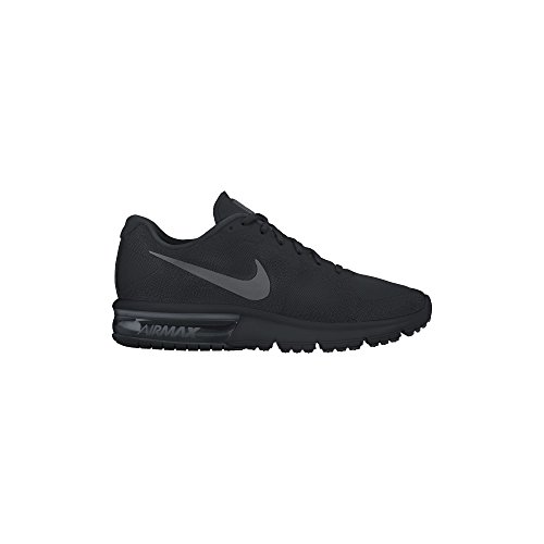 Men's Nike Air Max Sequent Running Shoe Black/Dark Grey Size 9 M US
