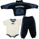 Seattle Seahawks Infant 3-Piece Fleece Set