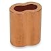 Wire Rope Sleeve, 3/64 In, Copper, PK25