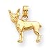 chihuahua16  - 14k Chihuahua Dog Pendant