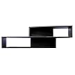 Cava Angled Wall Shelf - Black