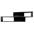 Cava Angled Wall Shelf - Black