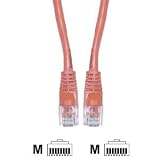 (5 PACK) 2 Feet RJ45 CAT 6E 550Mhz Molded Network Cable - Orange