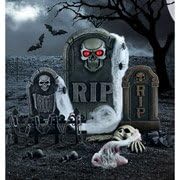 RIP Tombstone Halloween Decoration