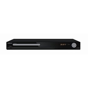 DCL Slim Compact Black Multiregion DVD Player 1080P Upscaling HDMI DivX MPEG, JPEG, DVD+/-RW, CD+/-RW (MULTIREGION DVD PLAYER)