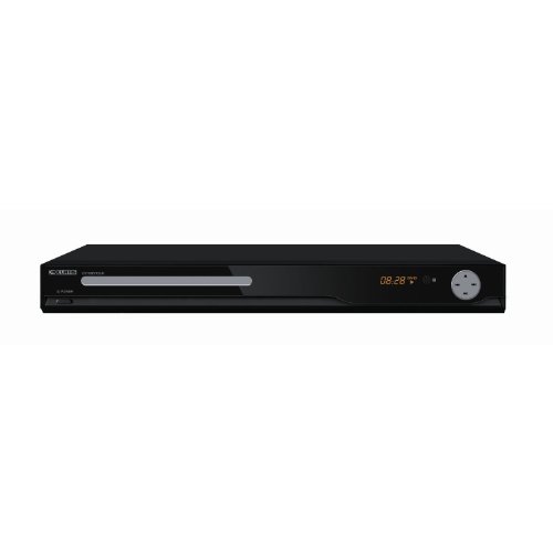 DCL Slim Compact Black Multiregion DVD Player 1080P Upscaling HDMI DivX MPEG, JPEG, DVD+/-RW, CD+/-RW (MULTIREGION DVD PLAYER)