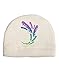 TooLoud Tropical Feathers Child Fleece Beanie Cap Hat