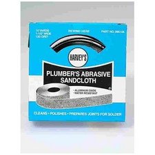 Harvey 095105 1-1/2-Inch by 10 Yards E-Z Clean Abrasive Sandcloth