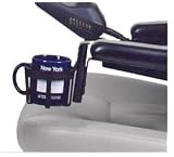 Hardware Mount Wheelchair Cup Holder for Scooter Armrests