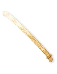 14k Gold 2/16 Diamond-cut Fancy Hinged Bangle Bracelet